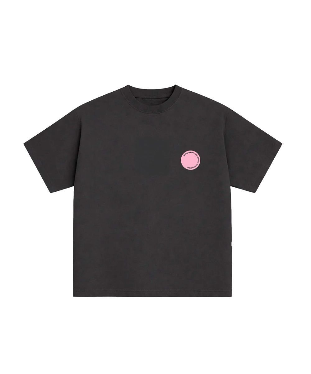 T-shirt nera logo "Solito Cinema"